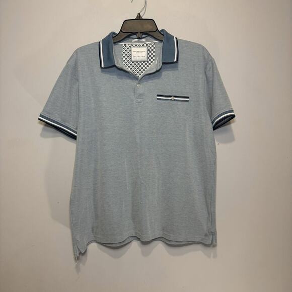 Denim & Flower Other - Denim & Flower by Ricky Singh Men's short-sleeve shirt Size L